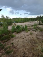 Etuosassa pestään hiet pois, takalaidalla suunnistetaan.