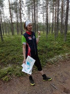 Lasten ratojen ratamestari Annastiina. 