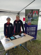 Markkinointia teemalla talkoolaiset ja asunnonvuokraus rastiviikkolaisille, tapahtumapaikkana Taiteiden taikayö ja Harrastemessut Kuhmossa. Esittelyvuorossa Taina ja Jarmo.