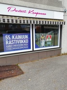 Nyt näkyy Rastiviikko katukuvassakin :). 