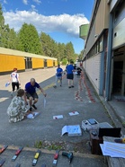 Ja sitten leimattiin kaikki Rastiviikon radat.